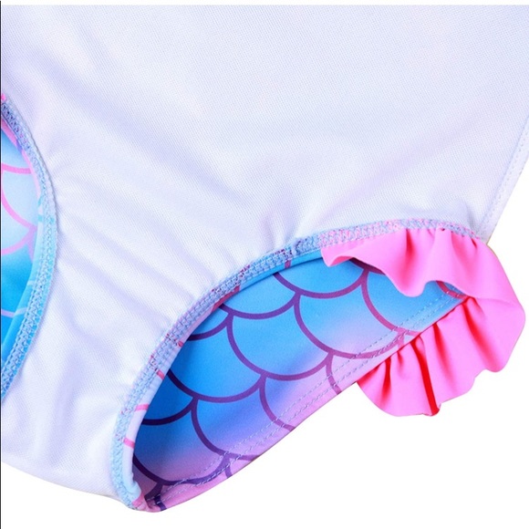 🌸3T-4T Mermaid Bathing Suit💝 NEW with Tags. - Picture 6 of 6